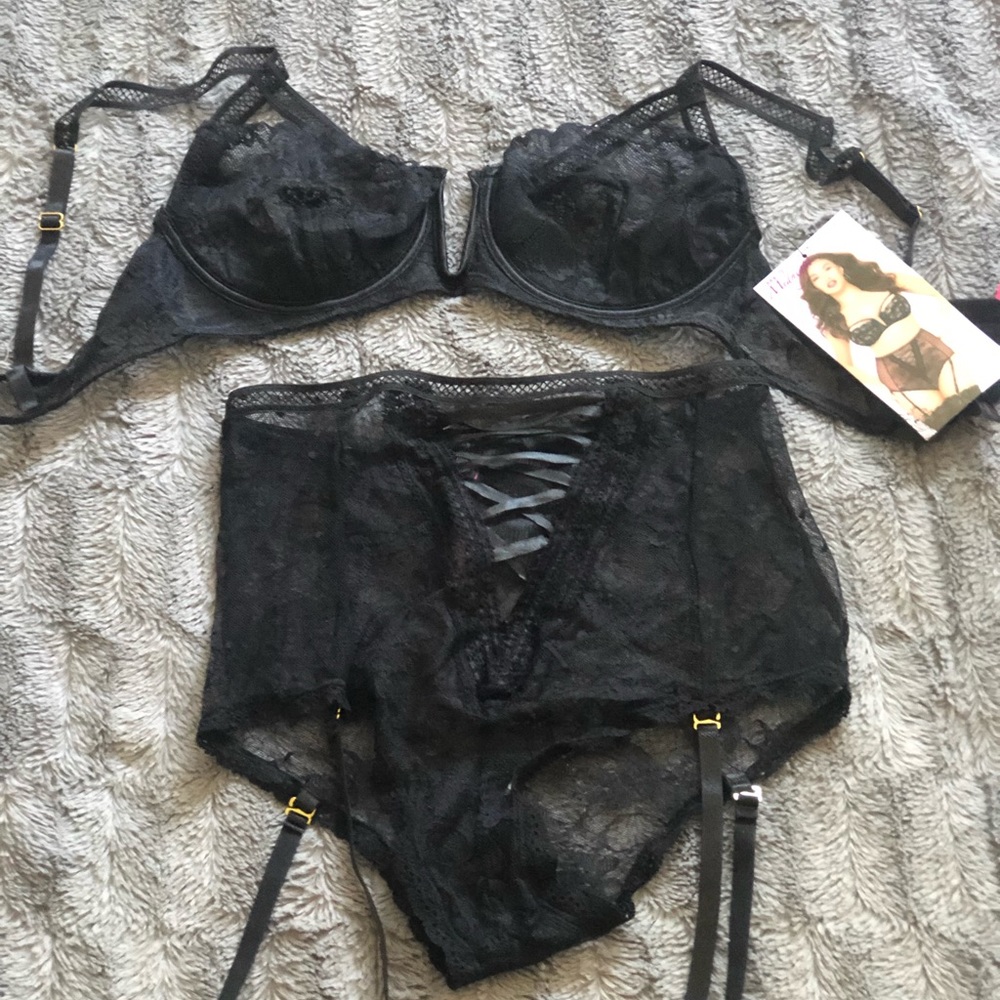 Black lingerie  new with tags!